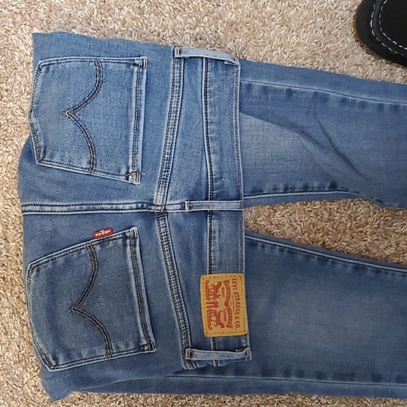 Levi's 720 high rise super skinny jeans size 25 - Picture 3 of 4